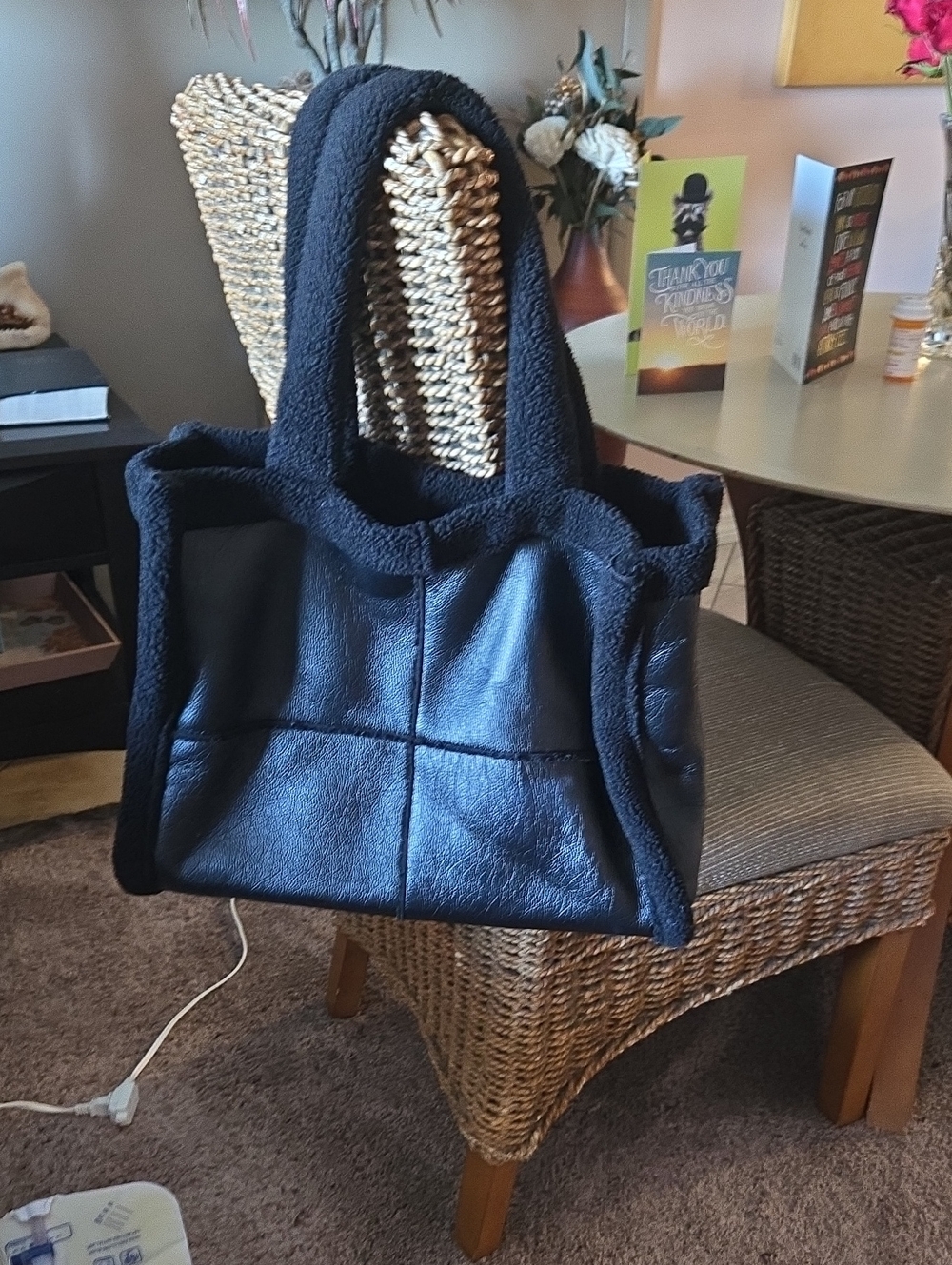 Black Tote Bag  Classic Everyday Carry